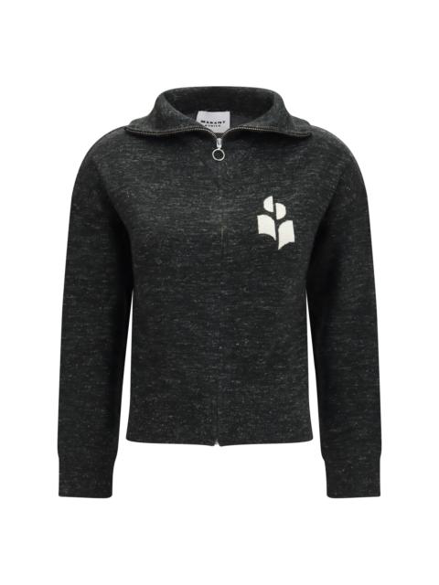 Isabel Marant Étoile Marant Étoile Coxy High-neck Sweatshirt Black