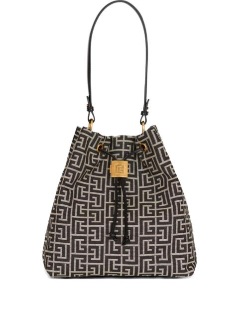 Balmain Balmain Women Sync Monogram Backpack