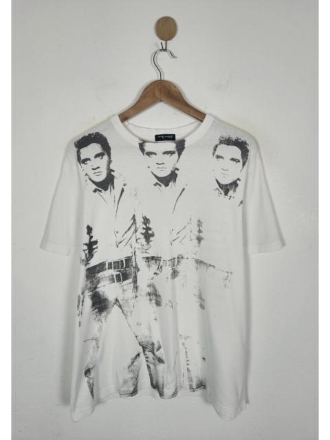 Other Designers Andy Warhol Elvis Presley stamp print pop art shirt