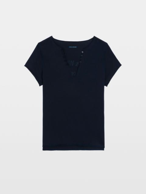 Zadig & Voltaire Henley T-shirt