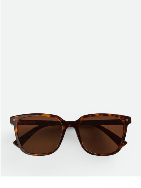 Bottega Veneta Soft Recycled Acetate Square Sunglasses