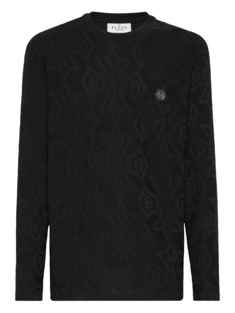 PHILIPP PLEIN Jacquard Crest T-shirt