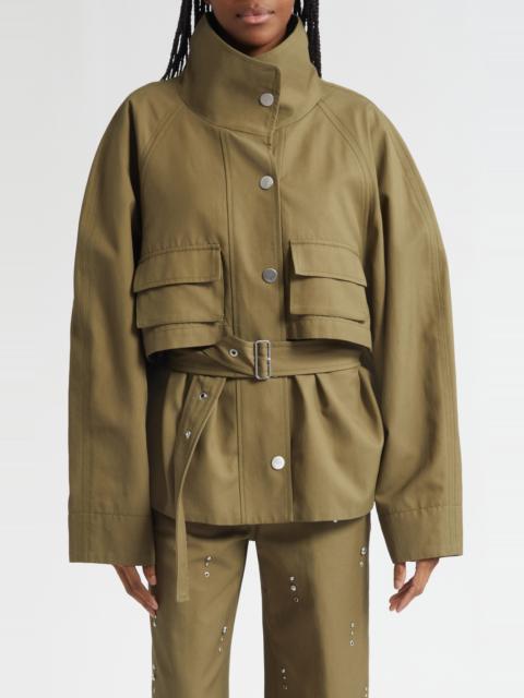 3.1 Phillip Lim 3.1 Phillip Lim Belted Utility Jacket in Caper at Nordstrom