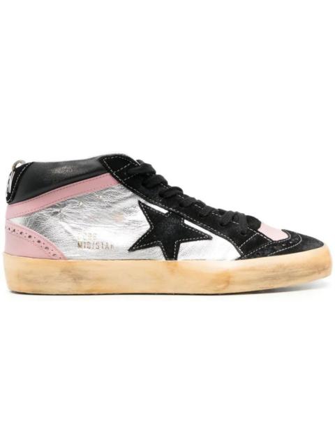 Golden Goose Antique Pink Mid Star