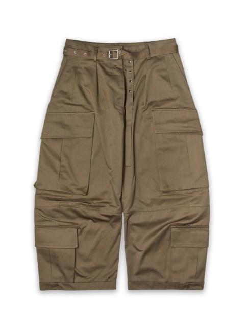 Acne Studios Acne Studios Belted Cargo Pants Khaki Green