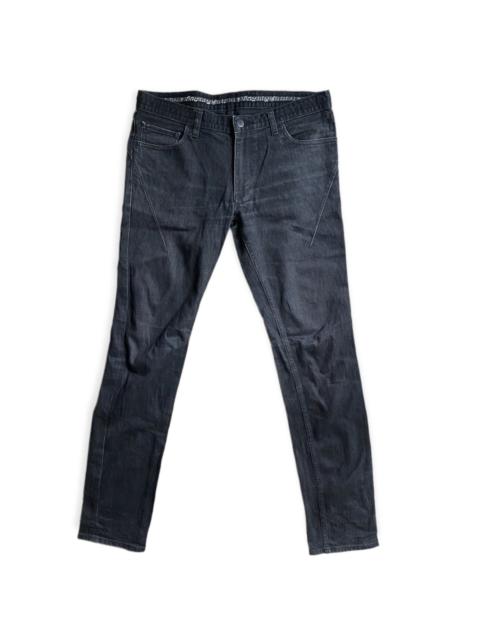 NUMBER (N)INE Black Low Waist Dart Skinny Jeans