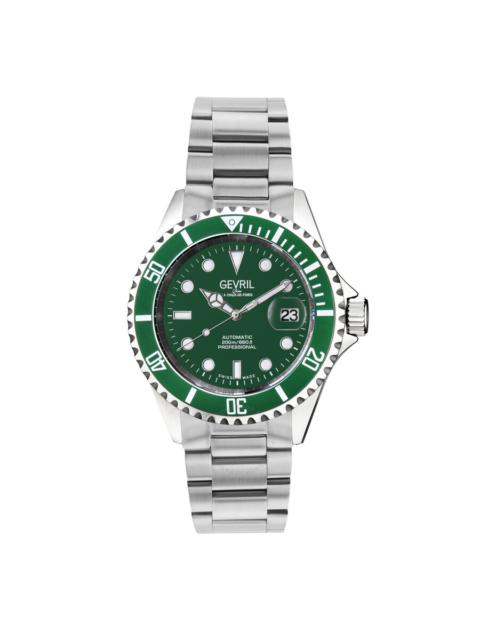 Other Designers Gevril Wallstreet Automatic Green Dial Men's Watch 4859A