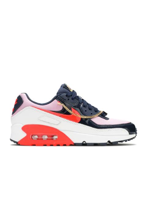 Nike WMNS AIR MAX 90 'CUBAN LINK - NAVY PINK'