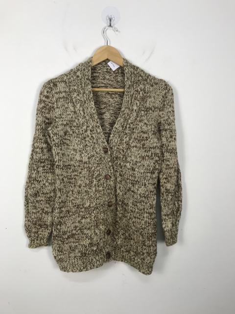 Other Designers Coloured Cable Knit Sweater - Unbrand Line Shawl Collar Cable Knit Cardigan #2836