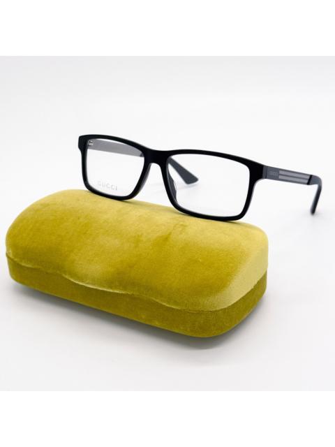 GUCCI NEW GUCCI GG0692O 004 UNISEX BLACK/GREY EYEGLASSES GUCCI