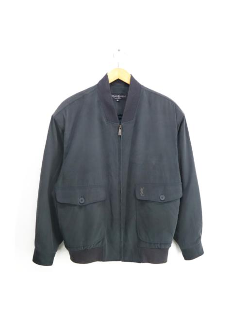 Other Designers Vintage 90s Yves Saint Laurent YSL Bomber Jacket Size Would Fit M