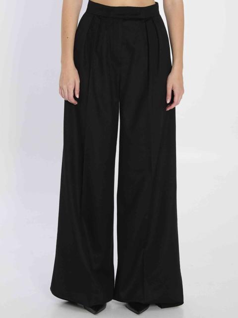 Max Mara Max Mara Women Camel Flare Trousers
