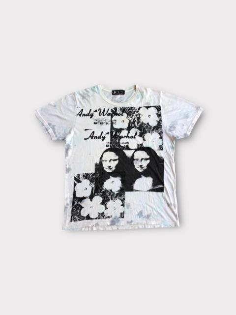 Hysteric Glamour Hysteric Glamour x Andy Warhol Mona Lisa Tie Dye T-Shirt