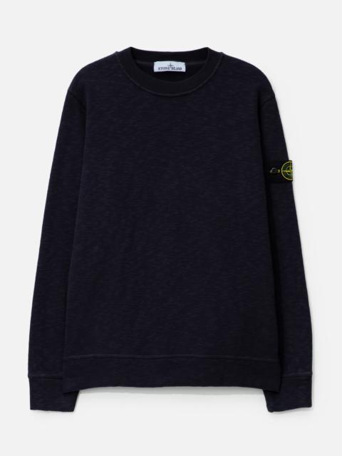 Stone Island VANISÉ BRUSHED HEAVY COTTON JERSEY CREWNECK SWEATSHIRT