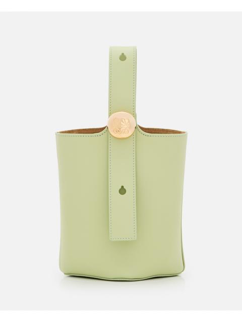 Loewe Loewe Women Mini Pebble Bucket Leather Bag
