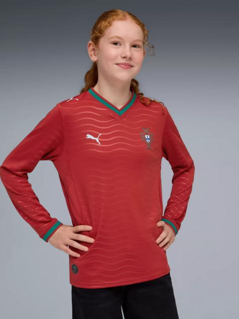 PUMA PUMA Youth Portugal 2026 Home Long Sleeve Replica Jersey