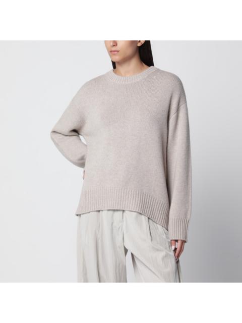 LISA YANG Lisa Yang Noor Crewneck Sweater In Sand Cashmere Women
