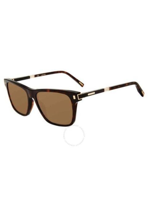 Chopard Chopard Brown Square Men's Sunglasses SCH312 722P 55