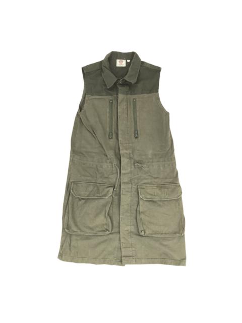 Other Designers Vintage - Vintage United State Of Avirex Sleeveless Vest Long Jacket