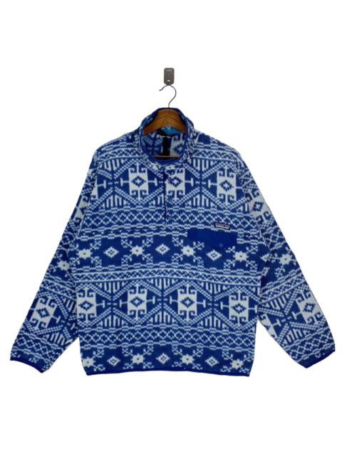 Other Designers VINTAGE 90S PATAGONIA SYNCHILLA AZTEC TRIBAL FLEECE JACKET