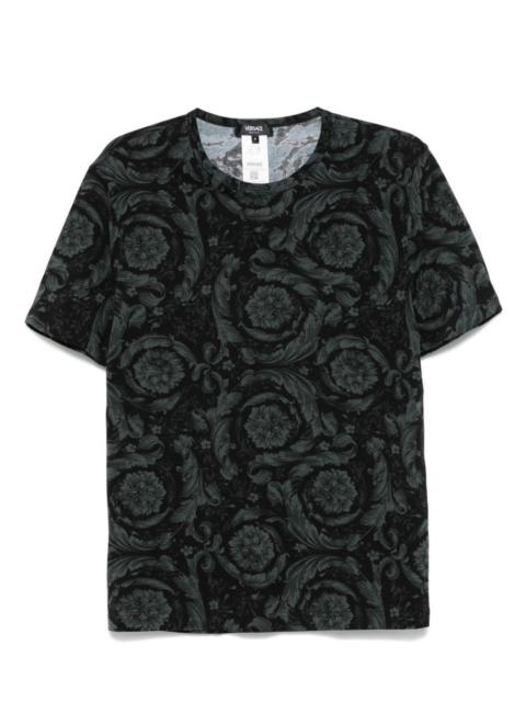 VERSACE BAROQUE PRINT T-SHIRT