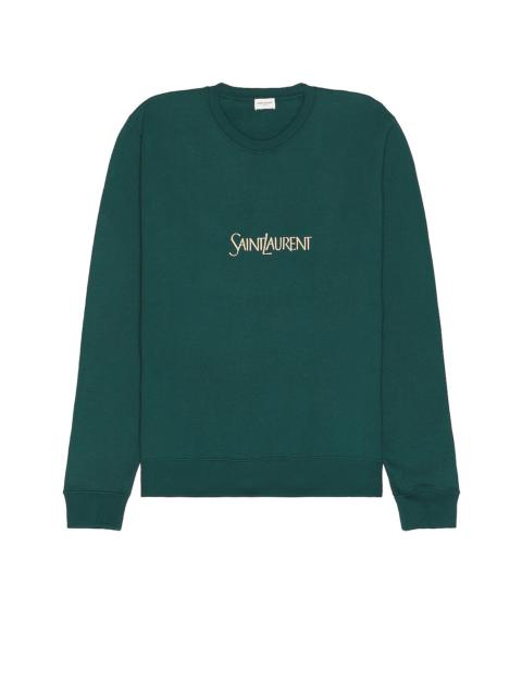 SAINT LAURENT Classique Old School Sweater
