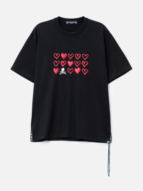 mastermind JAPAN PUFFED HEART SS TEE