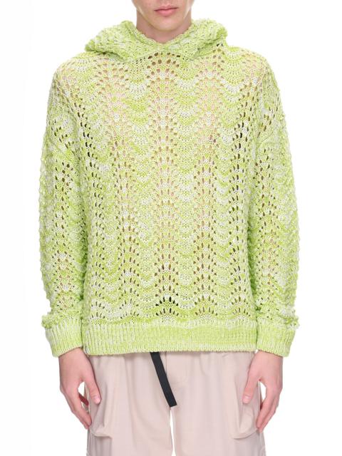 BONSAI Acid Knit Hoodie