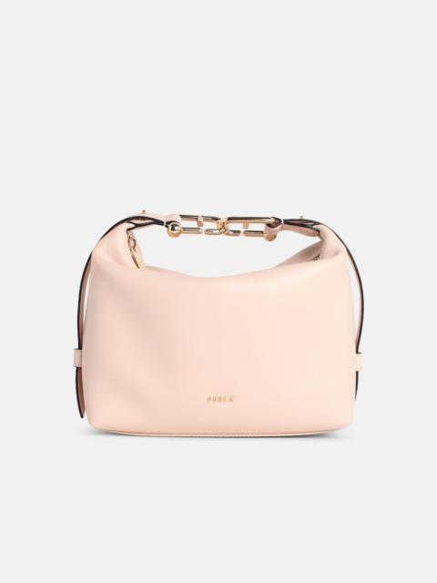 FURLA MINI 'TONIE' SHOULDER BAG IN PINK LEATHER