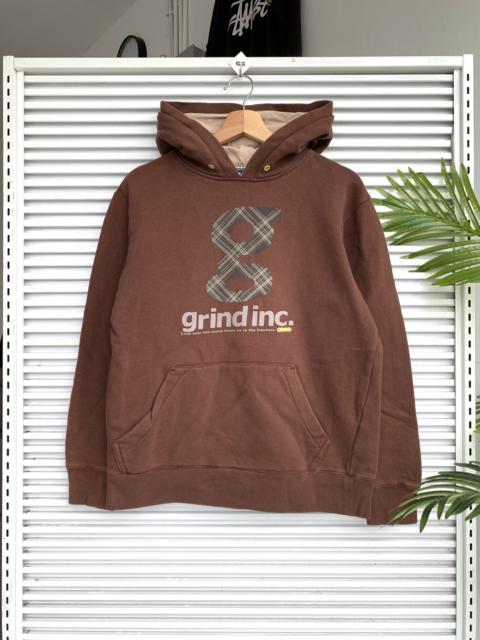 Other Designers Grind London - Grind Skateboard Brown Pullover Hoodie Travis Scott
