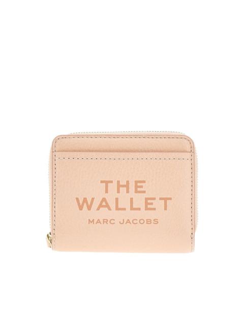 Marc Jacobs Marc Jacobs Grained Leather Mini Compact Wallet Pink