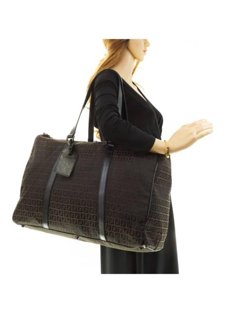 FENDI Authentic Fendi Zucca Monogram Large Duffle Travel Bag