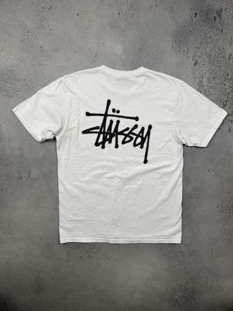 Stüssy Stussy Basic Logo T Shirt White Streetwear Skate Surf y2k