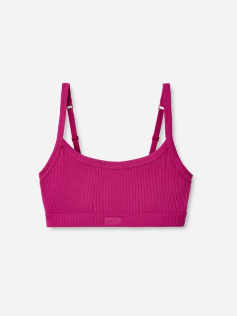 UGG ® Women's Tesia Bralette Rib LENZINGu2122 ECOVEROu2122 Viscose Blend Tops in Chroma Pink