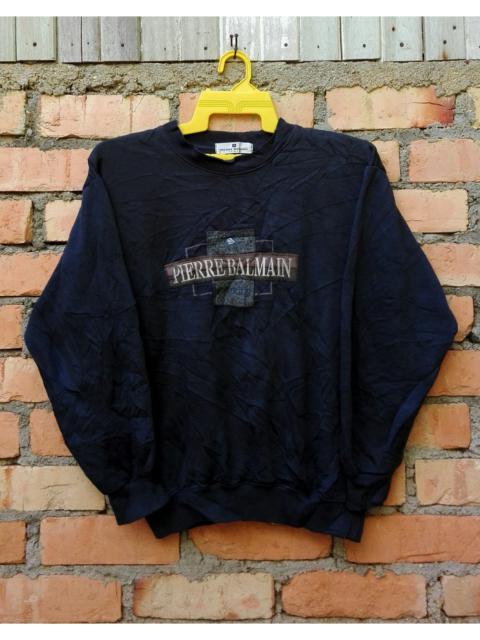 Other Designers Designer - Pierre Balmain Sweatshirt Crewneck Medium Size