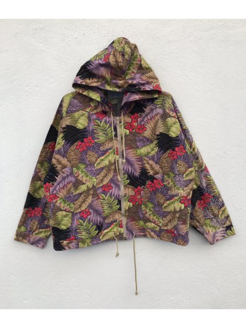 Other Designers Japanese Brand - Japanese Foret Hooded Floral Light Jacket