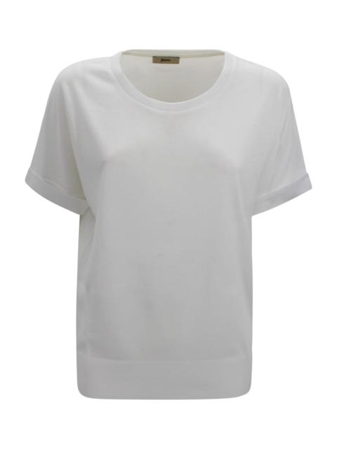 Herno White Short-sleeve T-shirt