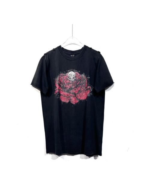 NUMBER (N)INE S/S 2006 Skull & Rose Goth T-shirt