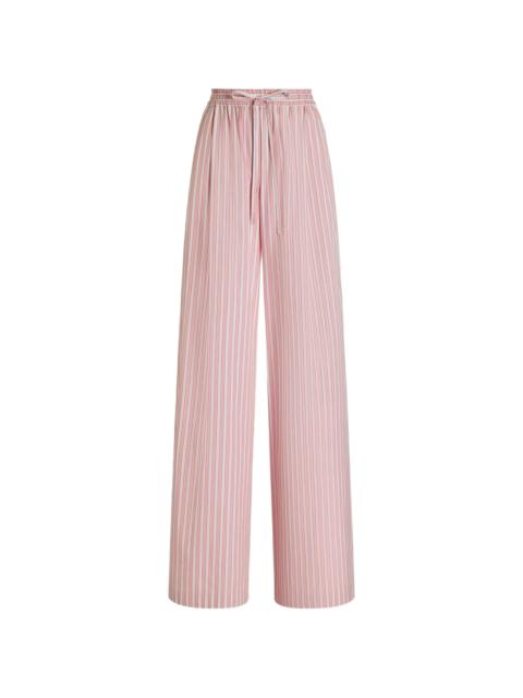 Dolce & Gabbana Dolce & Gabbana Striped Drawstring Trousers