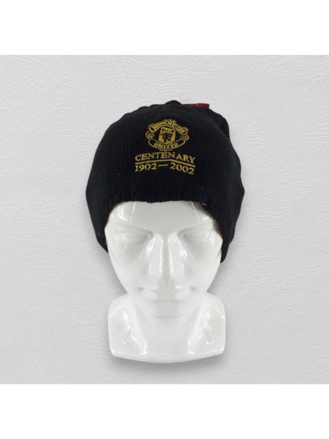 Other Designers Japanese Brand - Manchester United Embroidery Snow Cap Beanie -BN351