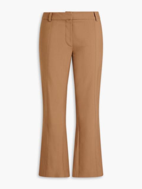 Marni Wool-crepe kick-flare pants