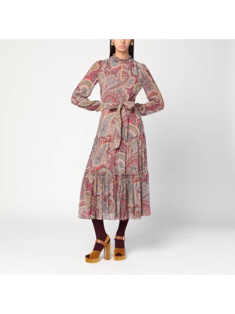Etro Etro Long Dress With Paisley Print Women