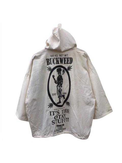 Other Designers Vintage - VINTAGE BUCKWEED BIG LOGO HOODIE INSPIRED BY KAPITAL JAPAN