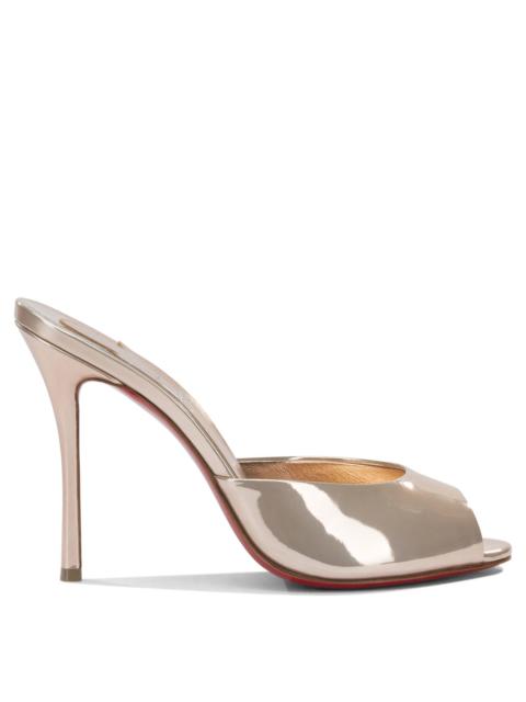 Christian Louboutin Christian Louboutin Dolly 100 Specchio Sat Pink Women