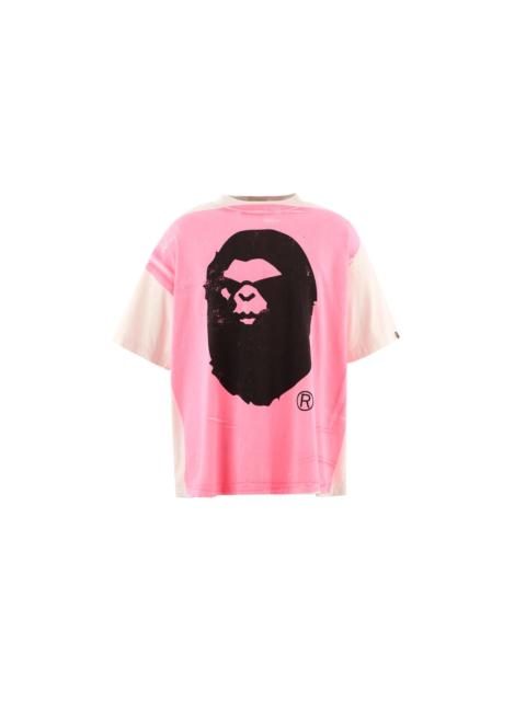 SAINT M×××××× HANDPRINT BAPE SHORT SLEEVE TEE