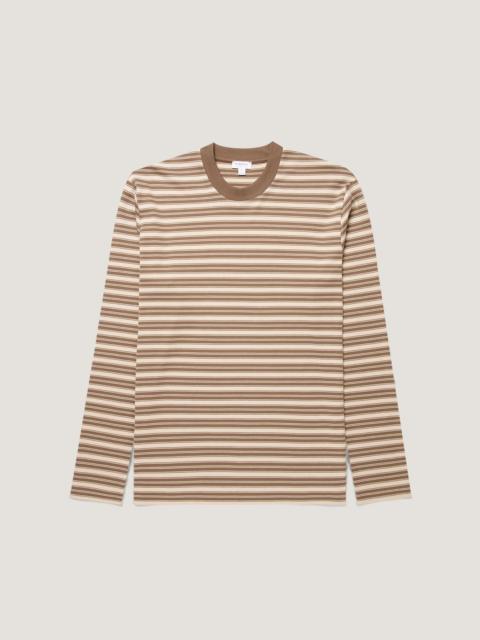 Sunspel Long Sleeve Heavyweight T‑shirt