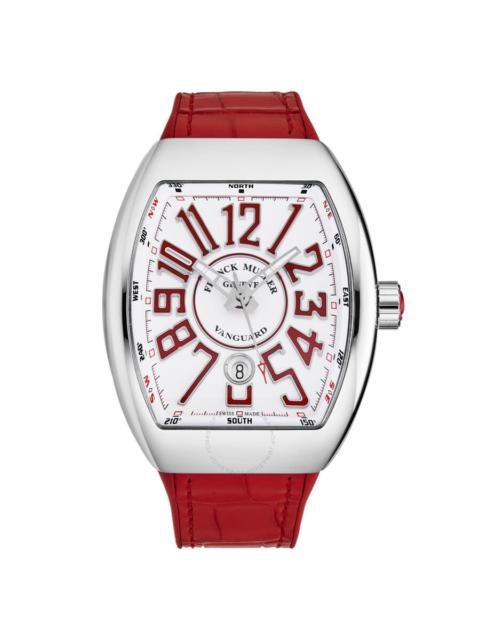 FRANCK MULLER Franck Muller Vanguard Automatic White Dial Men's Watch 45SCWHTWHTRED