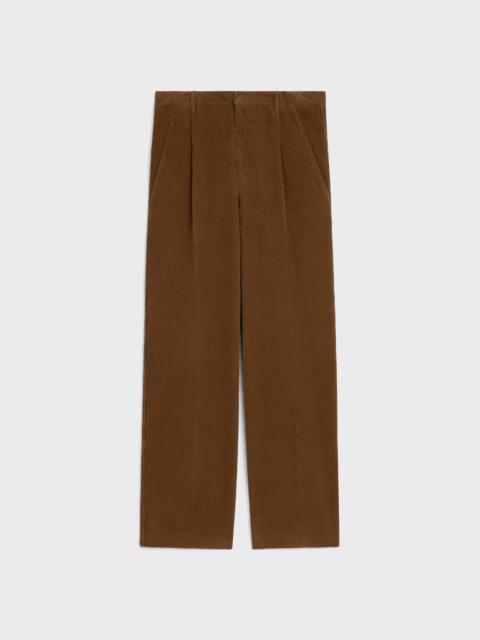 CELINE chinos IN corduroy