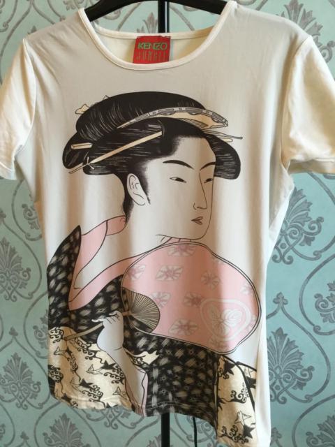 KENZO Vintage printed tee.Like Jean Paul Gaultier or Prada
