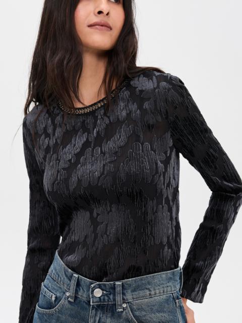 Sea Regine Burnout Long Sleeve Top